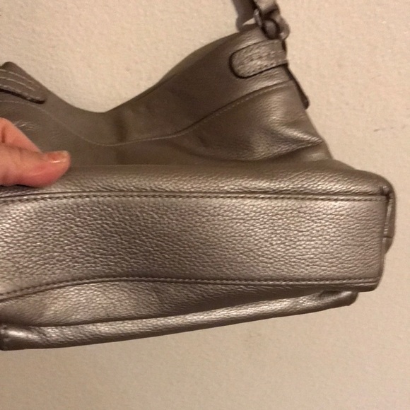 Brighton Gray Studded Crossbody Bag - Picture 5 of 7